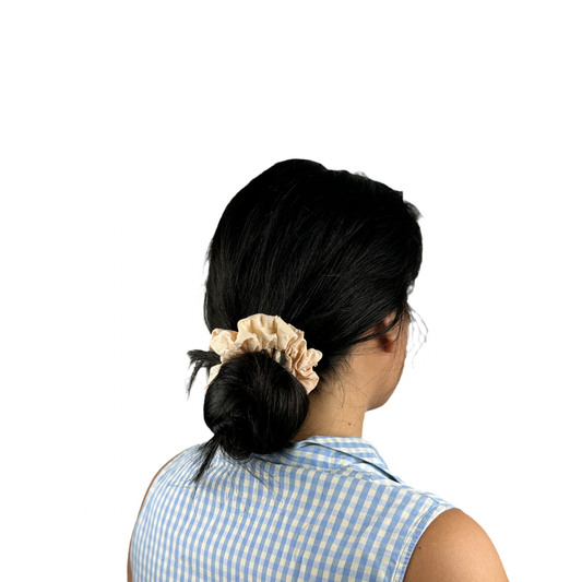 Scrunchie Sabbia di Lima Medium