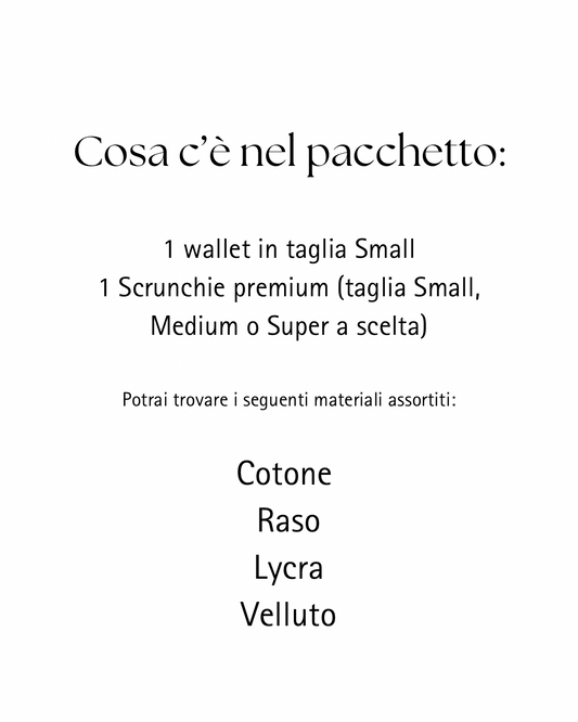 Mystery bundle Wallet + Scrunchie