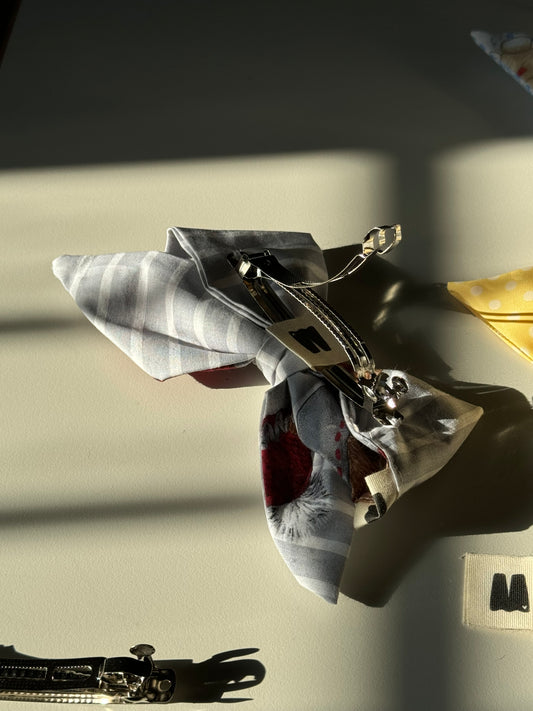 Fiocco Grey Teddy Bear