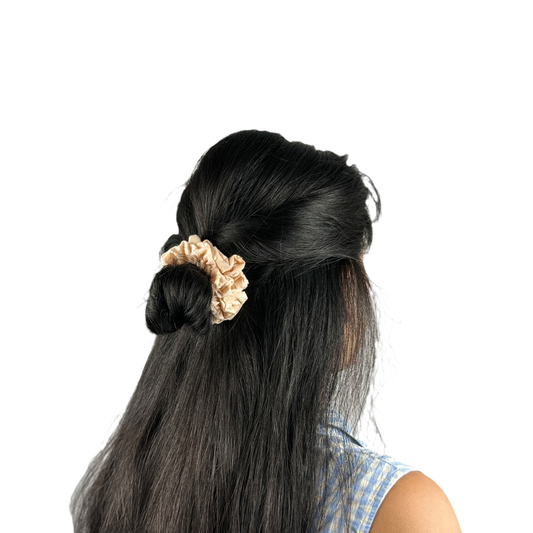 Scrunchie Sabbia di Lima Small