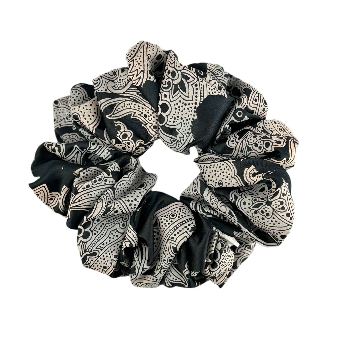 Scrunchie Black Gitana Super