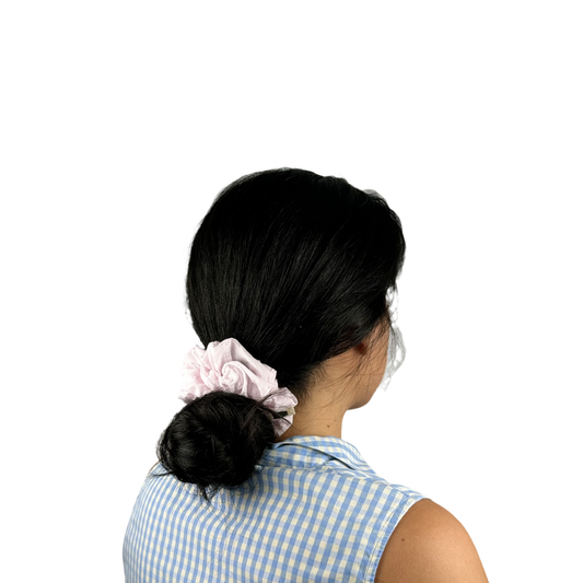 Scrunchie Lima Rosada Medium