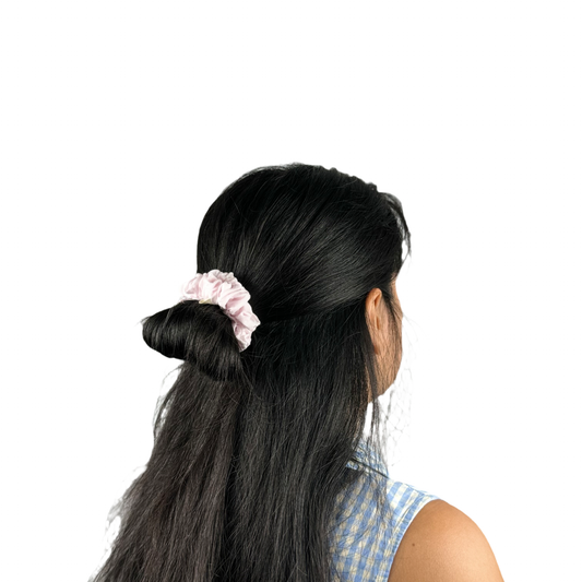 Scrunchie Lima Rosada Small