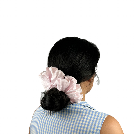 Scrunchie Lima Rosada Super