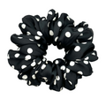 Scrunchie Schwarzer Marienkäfer Medium