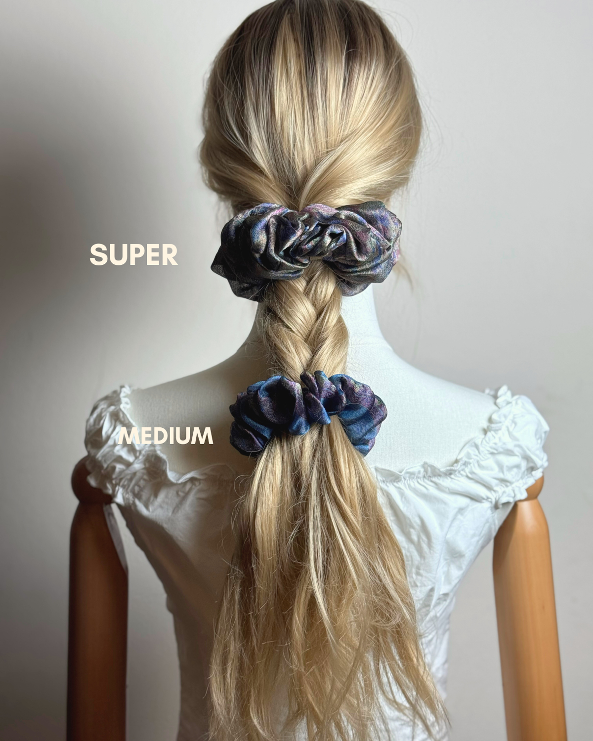 Fiona — Scrunchie fantasia multicolore