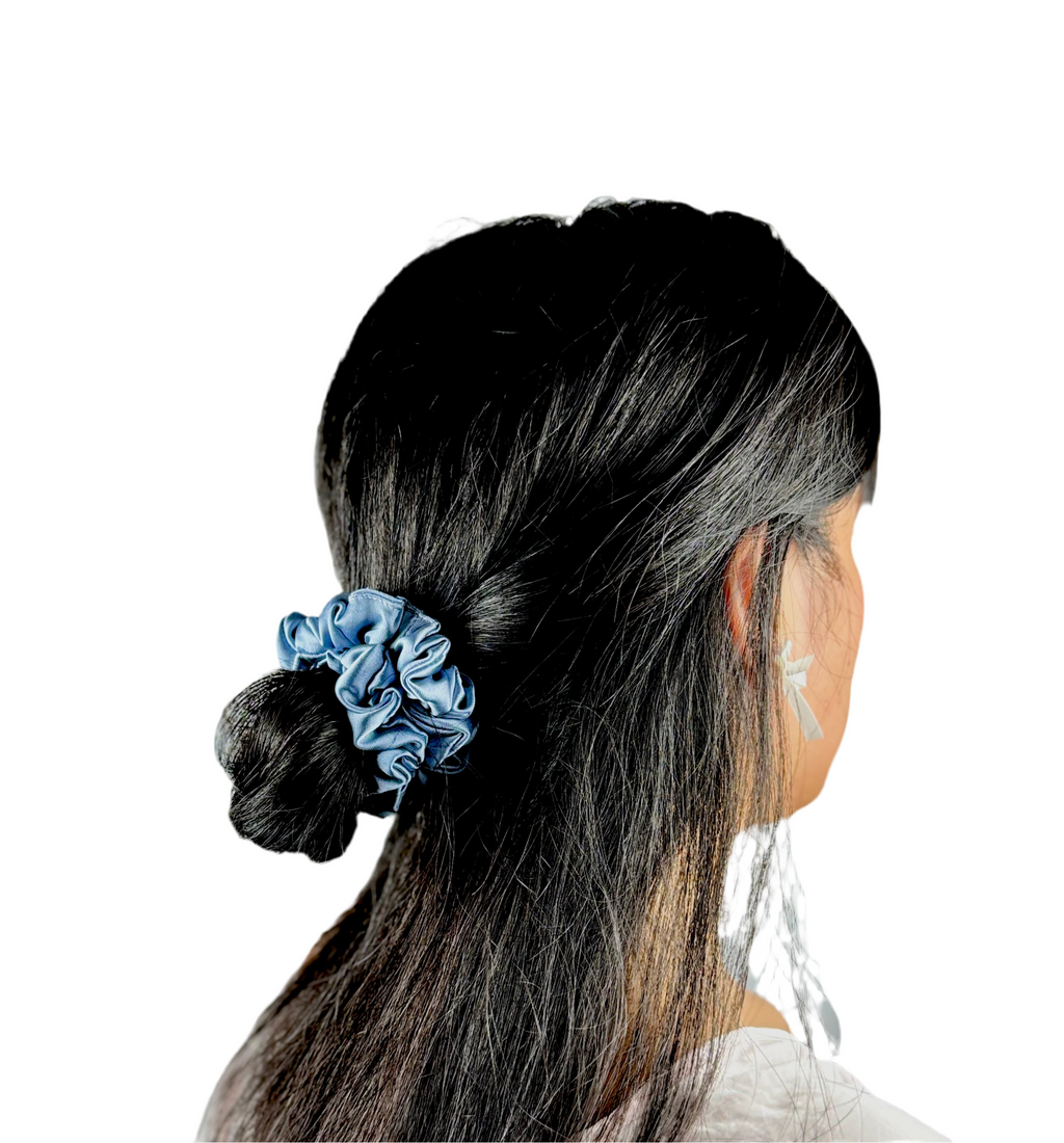 Scrunchie Iris klein