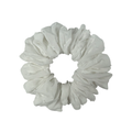 Scrunchie White Lima Medium