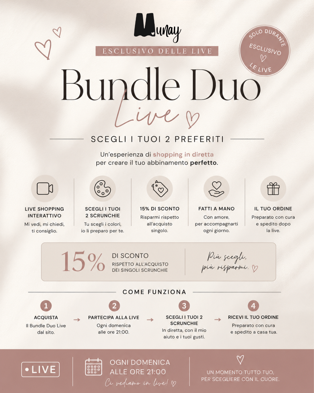 Bundle Duo Live | Scegli i tuoi 2 preferiti
